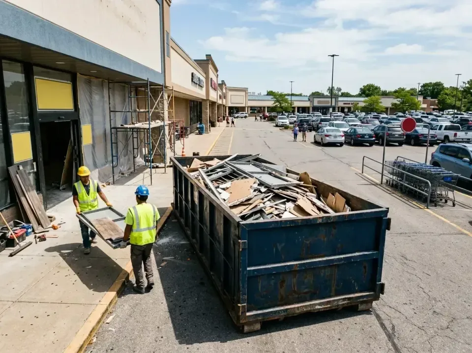 retail-store-renovation-debris-003 — frequently asked questions, Roll-off Dumpster Rentals in Braselton, GA